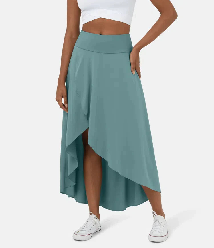 AMELIE™ | Elegant Asymmetric Midi Skirt