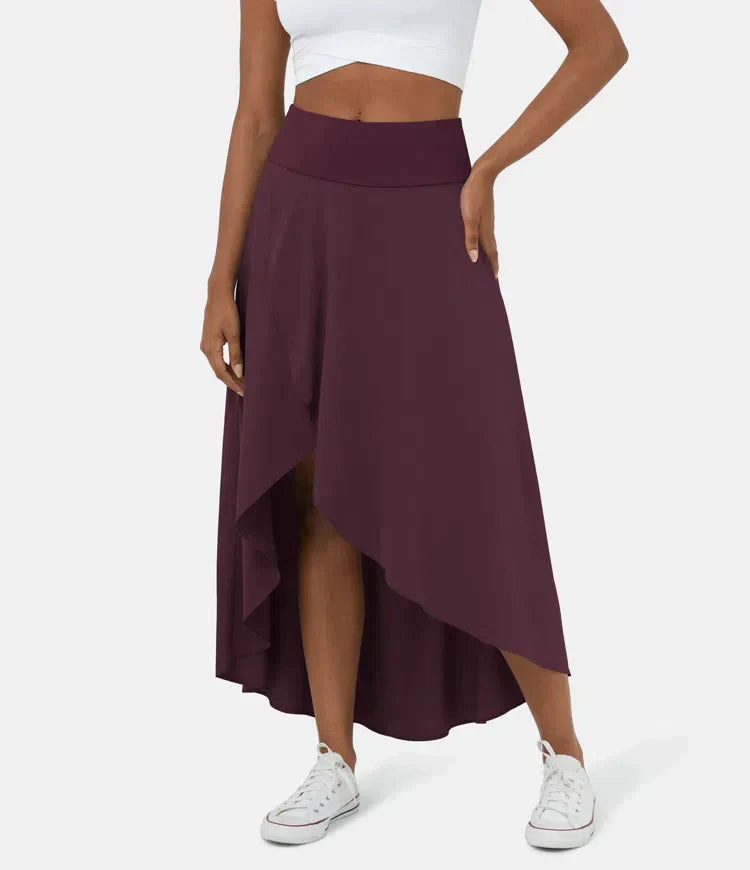 AMELIE™ | Elegant Asymmetric Midi Skirt